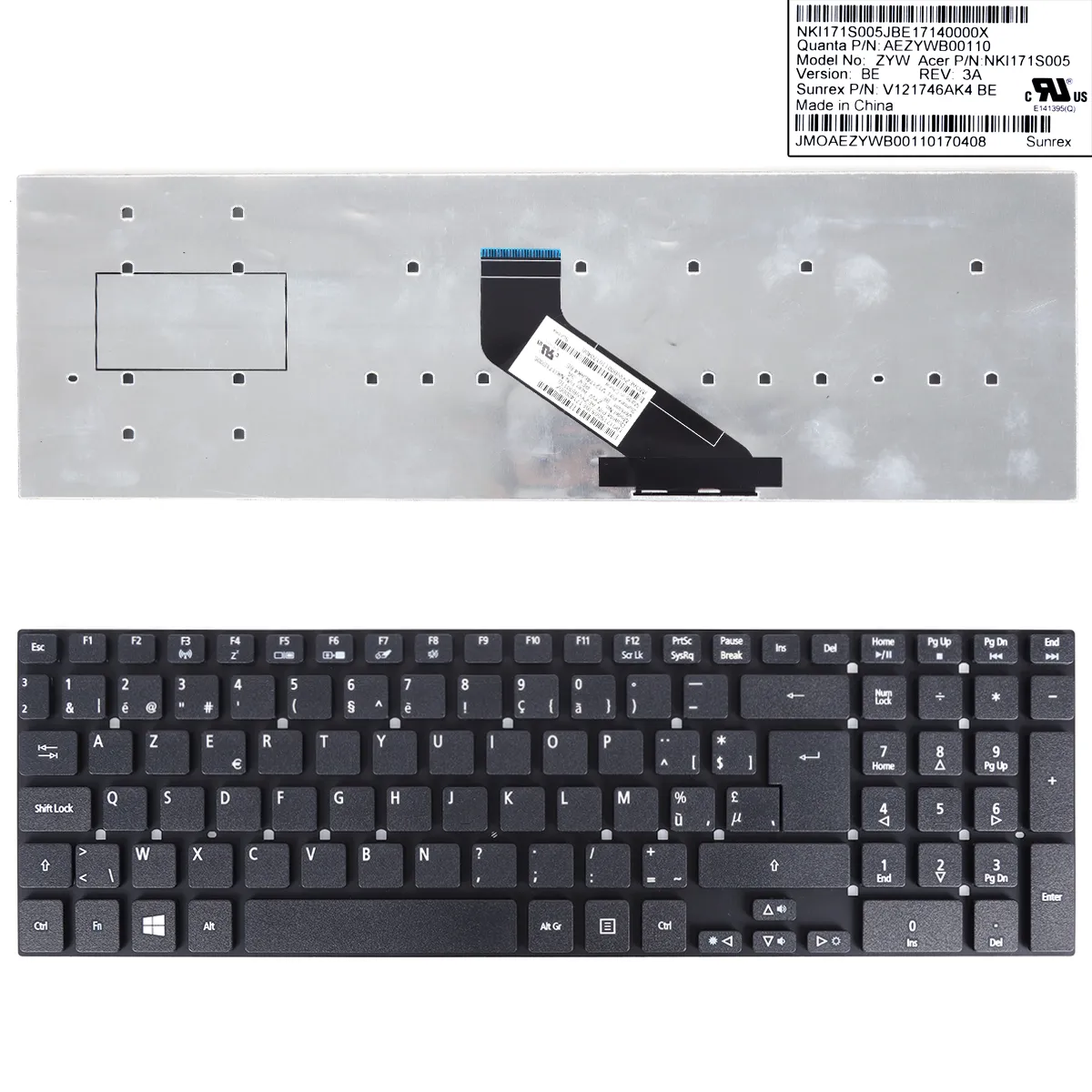 Picture of Acer ASPIRE V3-771 V3-571 V3-771G V3-571G V3-551 BLACK