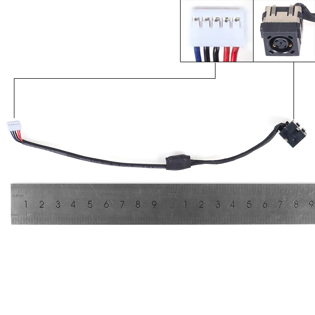 Picture of DELL LATITUDE E6540 AC DC Power Jack Cable 