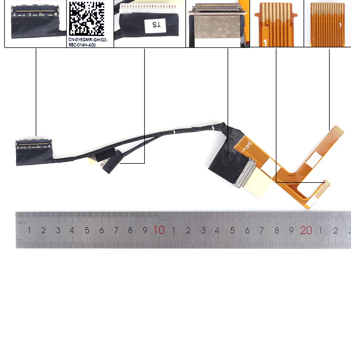 Picture of DELL 7568 XPS13 9365 P71G  40pin 0.4 QHD.
