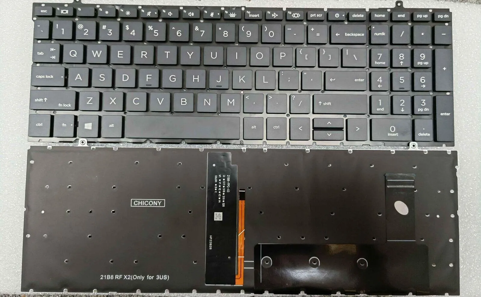 Picture of HP ProBook 450 G9 455 G9 455R G9 BLACK(backlit WIN8)
