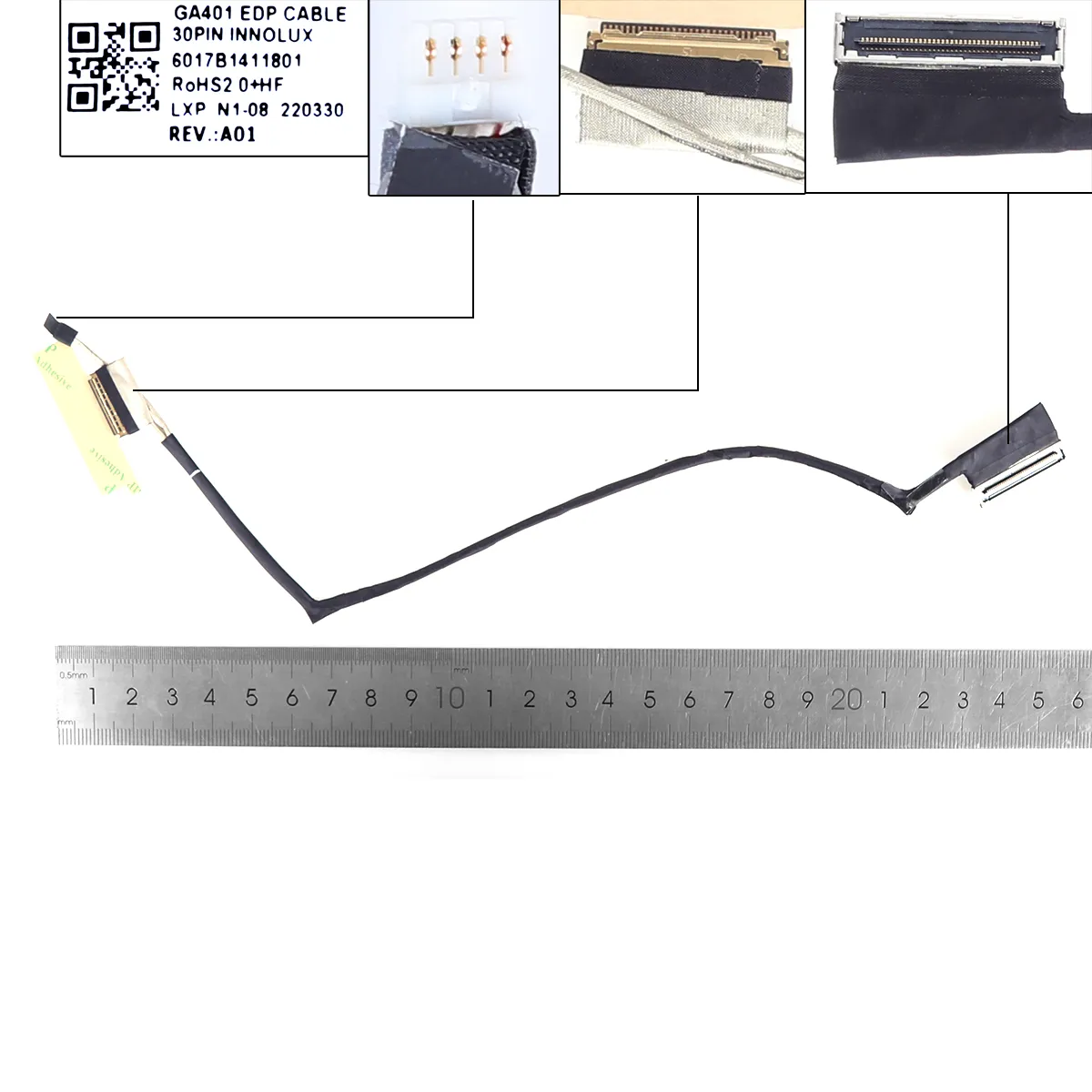 Picture of Asus ROG 14 G14 GA401  GA401IH 30pin 0.5