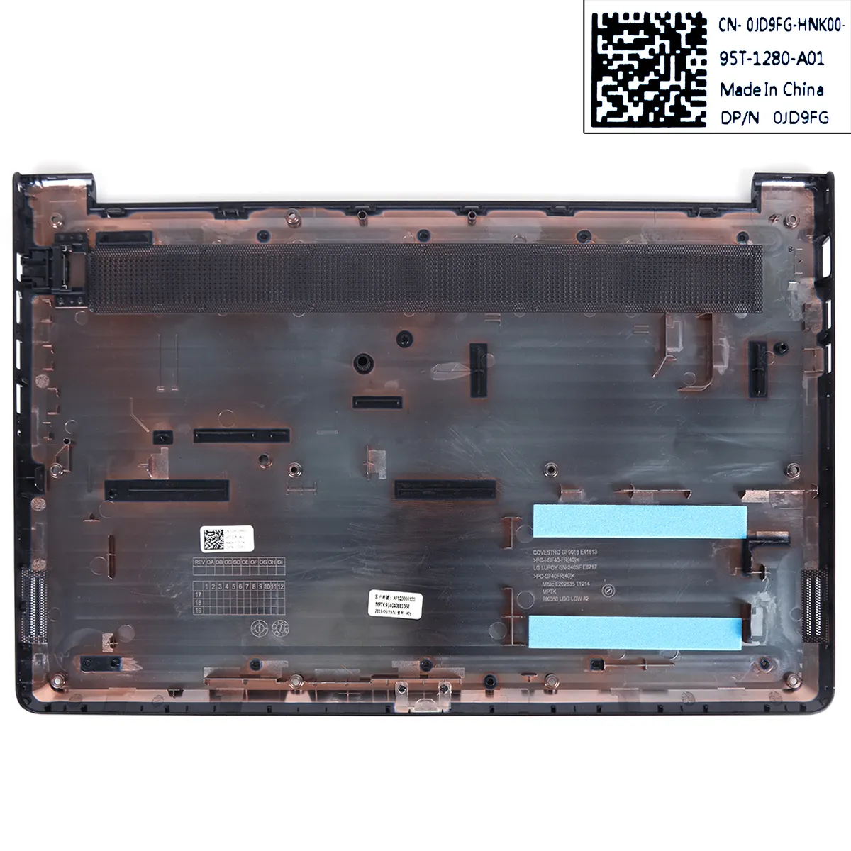 Picture of DELL Vostro 15 5568 V5568 Bottom Case Cover Grey