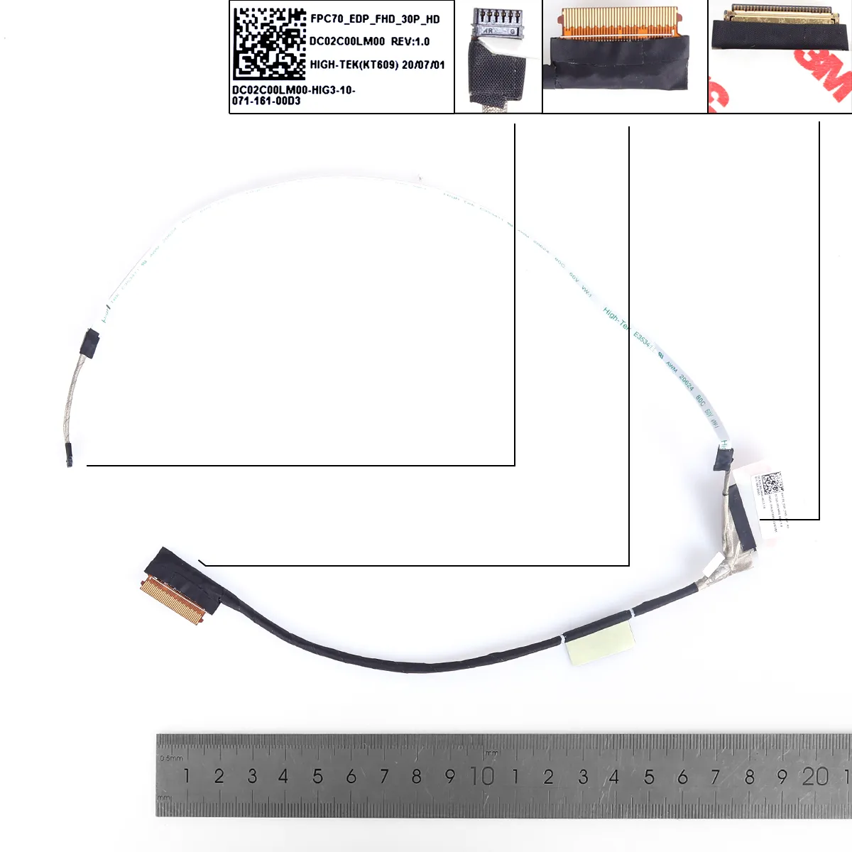 Picture of HP Pavilion 17-CD FPC70 DC02C00LM00 30PIN 