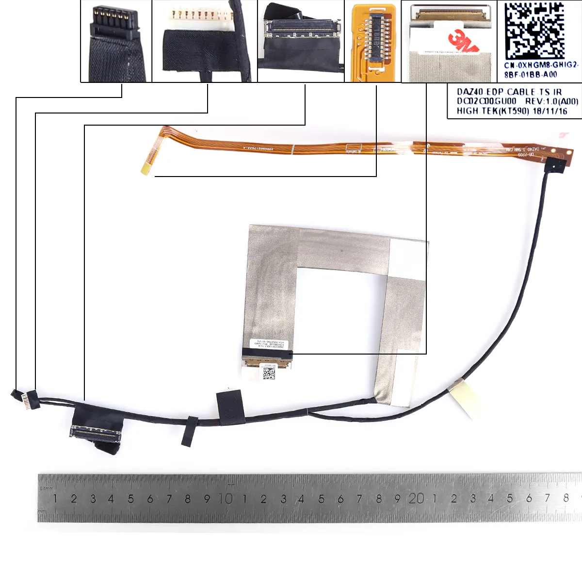 Picture of DELL Latitude E7490 7490 with touch IR 40pin