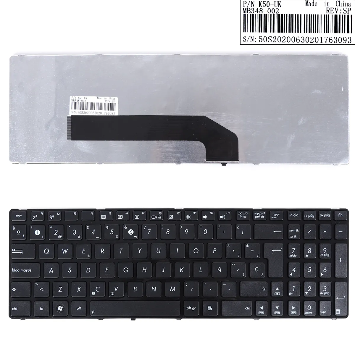 Picture of ASUS K50 BLACK FRAME BLACK OEM