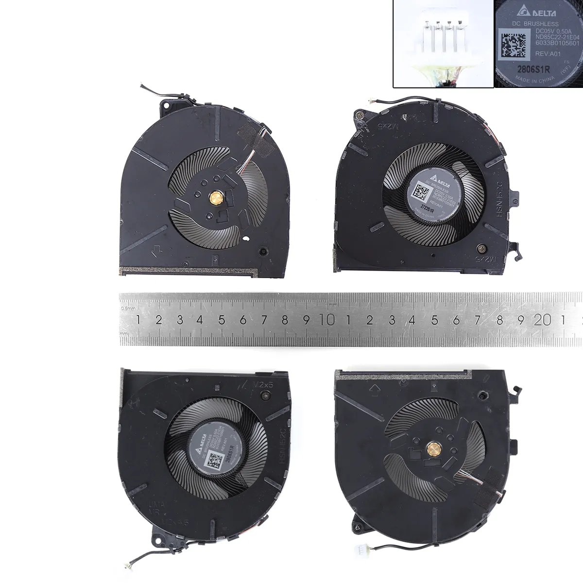 Picture of HP ZBook Studio 16 Inch G9 HSN-152C cooling fan（L+R,ORG）