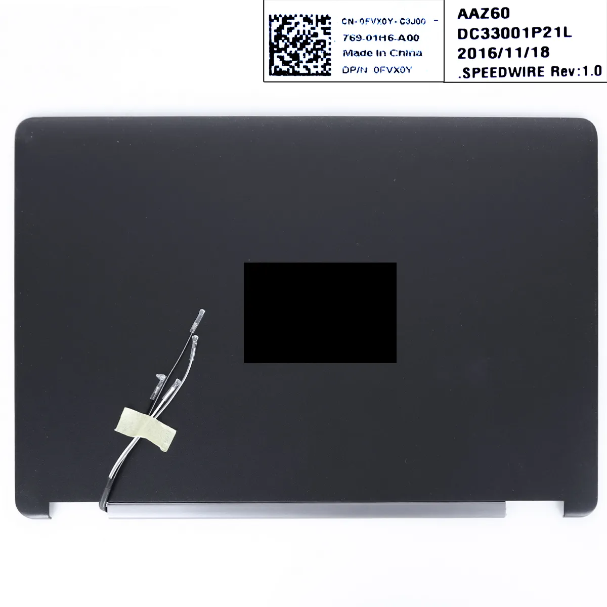 Picture of  Dell Latitude E7470 LCD Back Cover Top Case With Wifi Cable