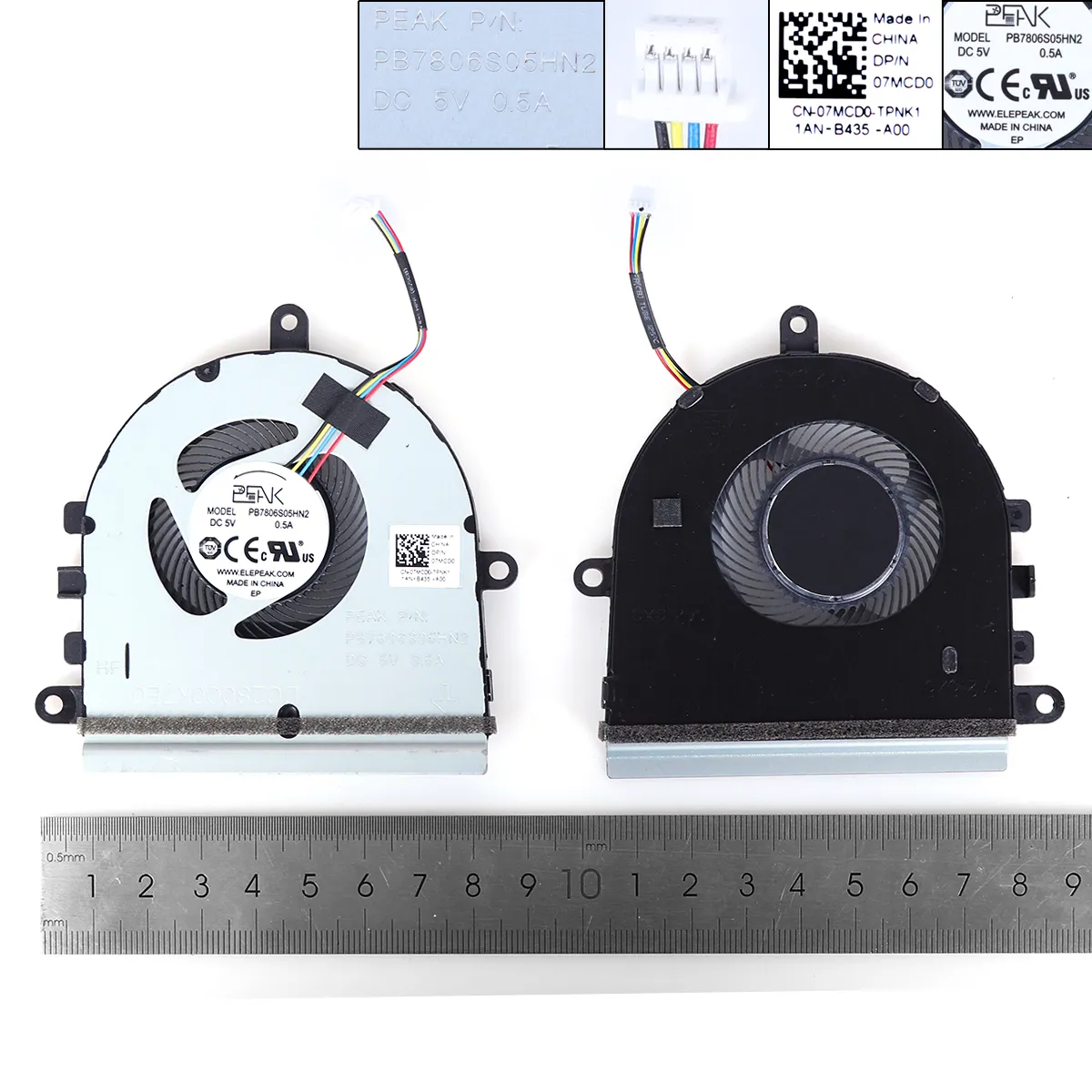 Picture of Laptop fan for DELL Inspiron 5570 15-5575 3583 （Original，Version 2, a little flaw） 