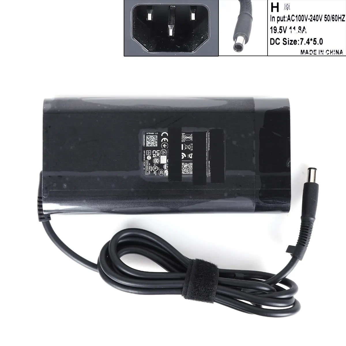 Picture of HP Series Genuine AC Adapter Charger 19.5V 11.8A 230W 7.4*5.0MM L38011-001 TPN-LA10 925141-850(Quality：A+)