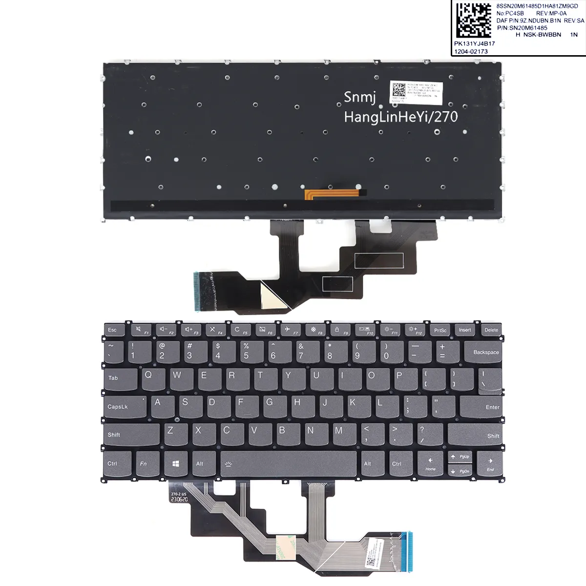 Picture of Lenovo S540-13ARE/XXpro-13ARE 2020 GRAY(backlit WIN8)