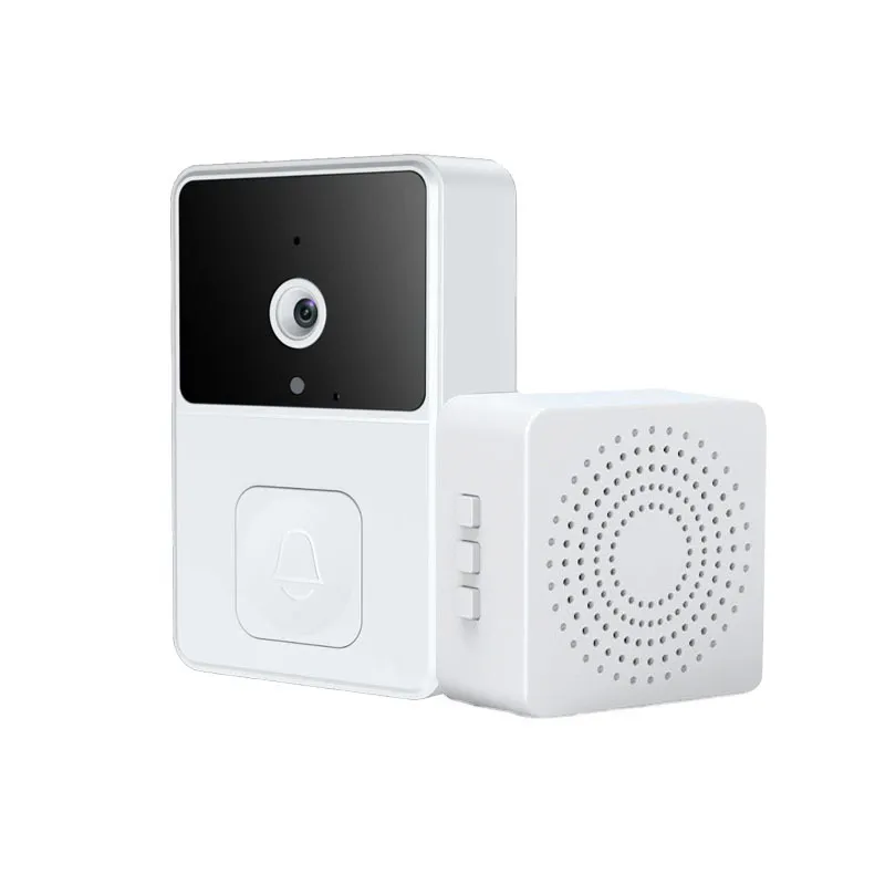 Picture of Wireless Ding-dong remote cloud storage visual intercom induction monitoring alarm doorbell support video voice intercom, alarm push, PTZ control