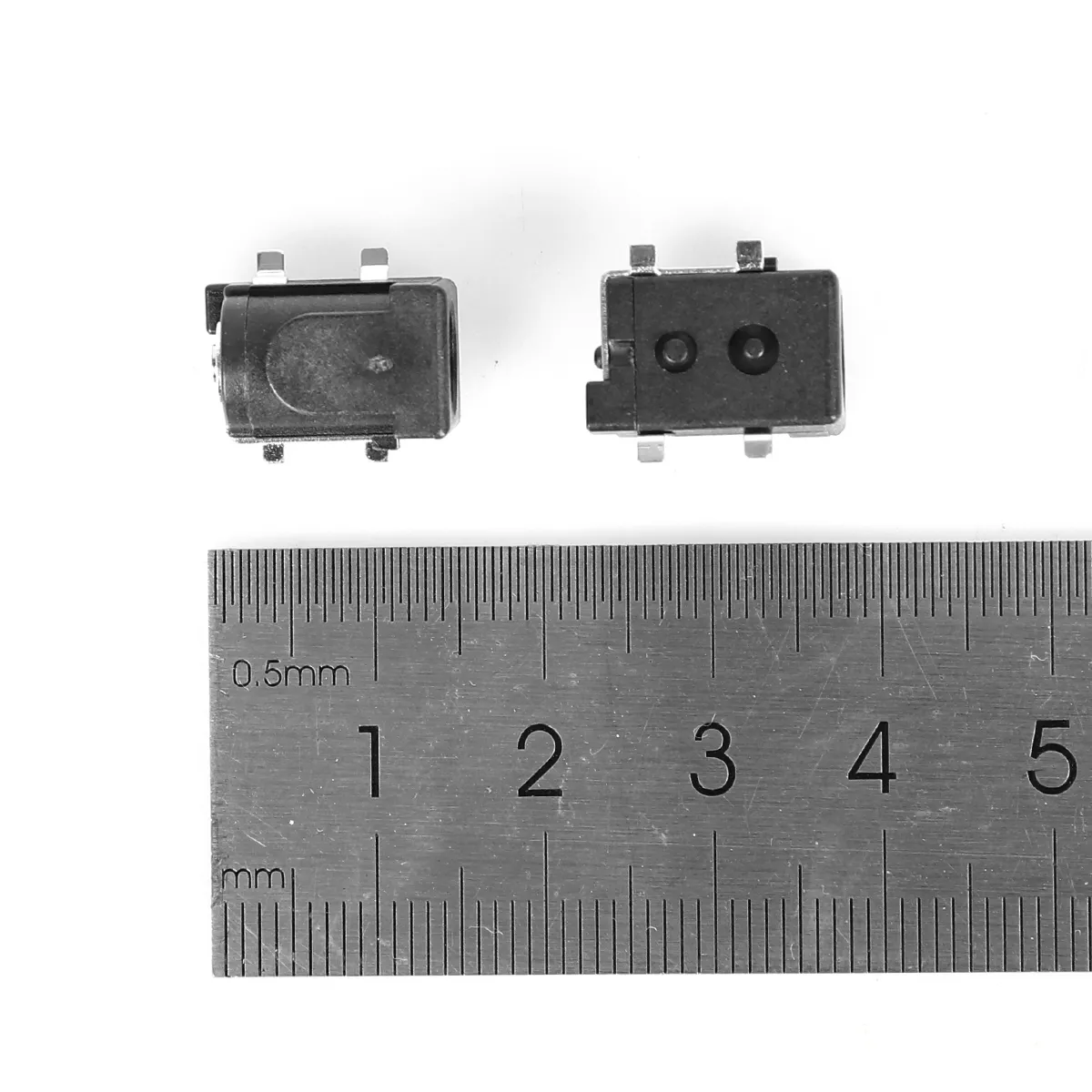 Picture of DC Power Jack Socket Connector DC005 5.5*2.1mm socket Round the needle Black Color	