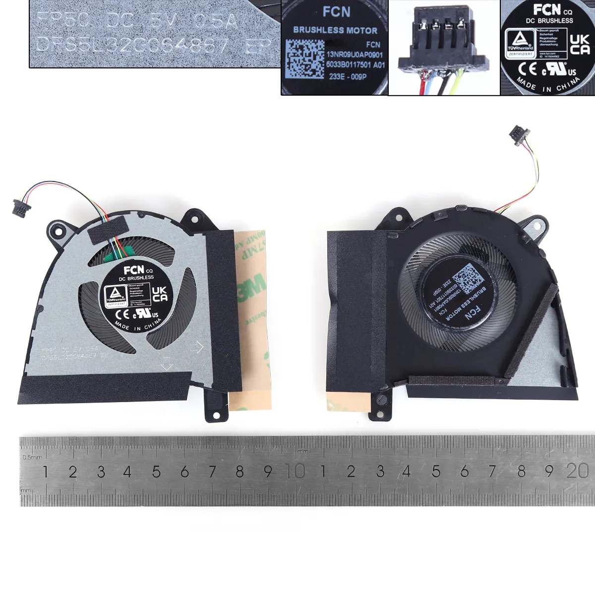 Picture of Laptop fan for ASUS ROG  G14 GA402R GA402RJ/K 2022 CPU（ORG）