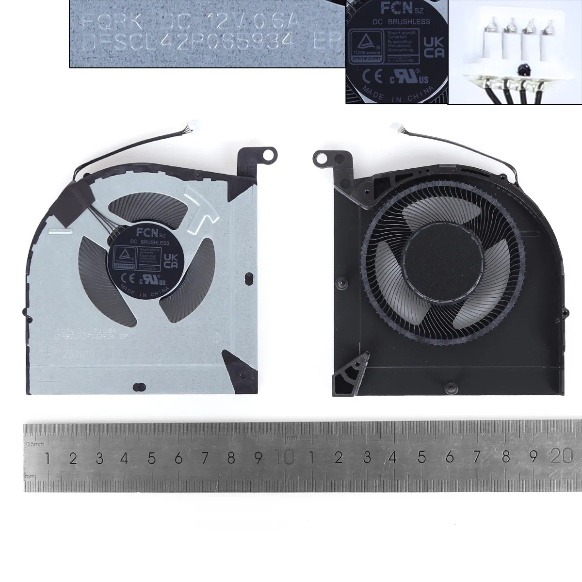 Picture of Laptop fan for Lenovo LOQ 15IRH8 GeekPro G5000 IRH8 12V（GPU,ORG）