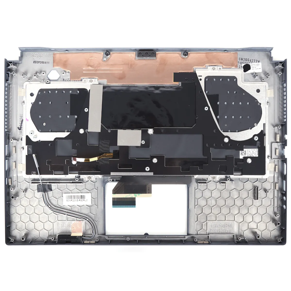 Picture of ASUS GU502LW-2C Upper Case Palmrest with RU Keyboard(RGB ONE ZONE)