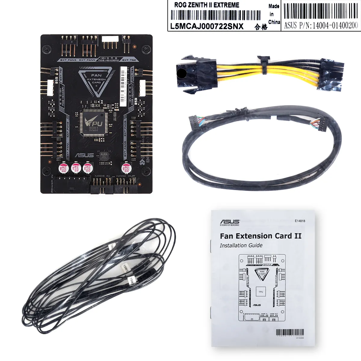 Picture of  ASUS Fan Extension Card II FOR ROG RAMPAGE VI EXTREME ENCORE ,PRIME X299 EDITION
