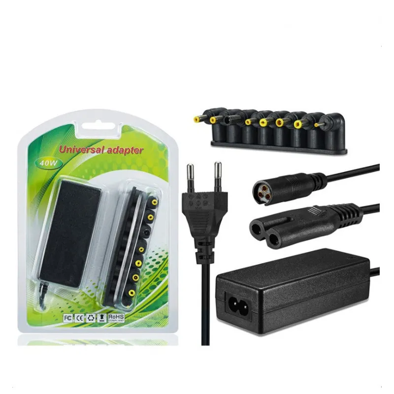 Picture of Multi-function automatic recognition 40W power adapter charger Laptop adapter  EU