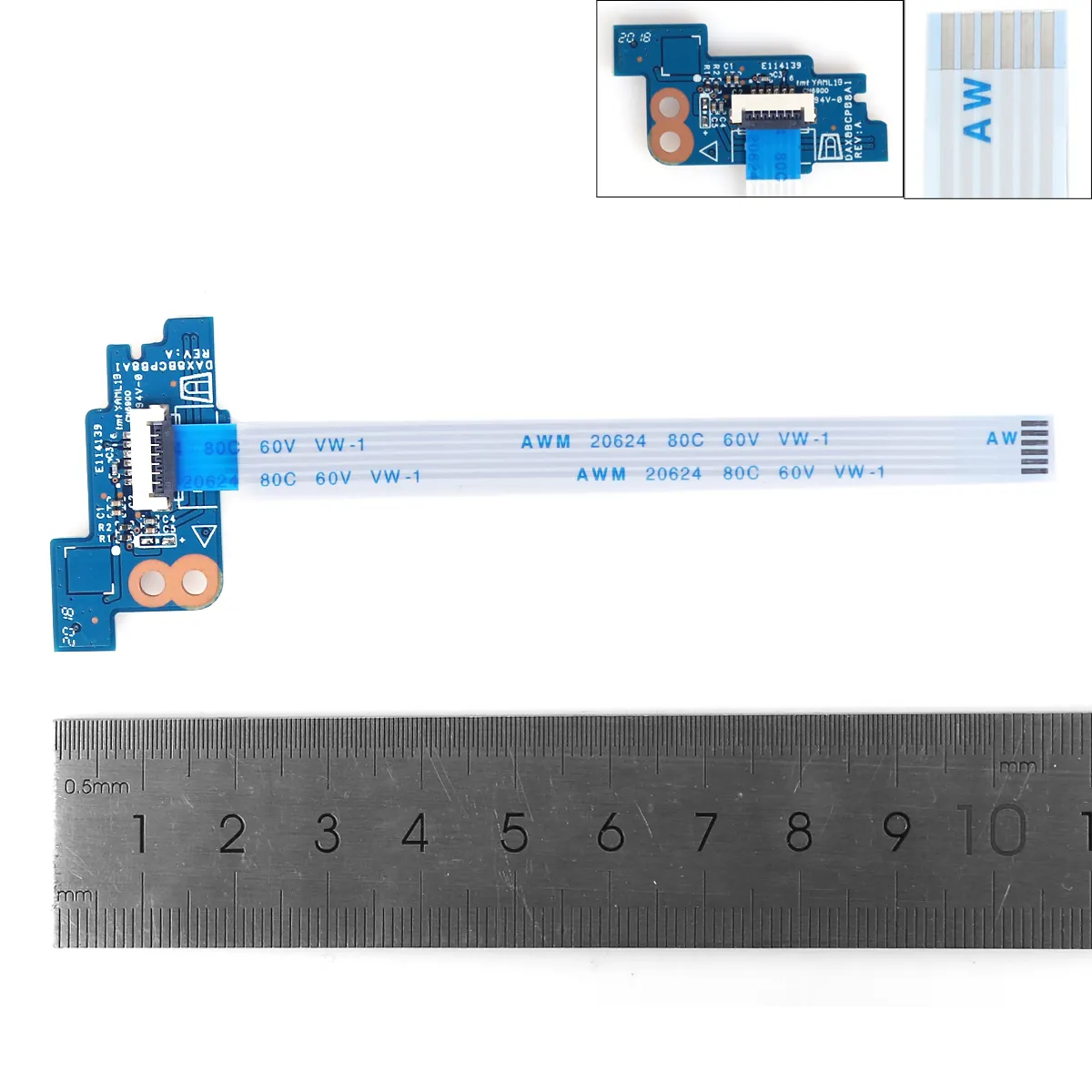 Picture of Power Button Board With Cable For HP ZHAN 66 Pro G1 430 440 G5 450 455 470 G5