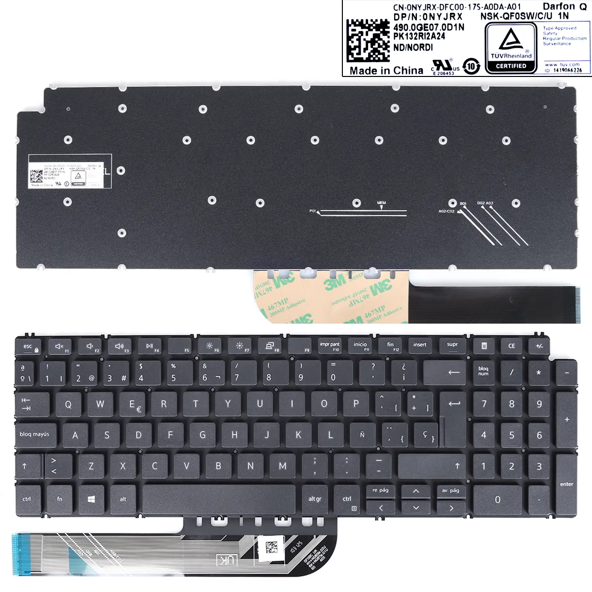 Picture of Dell 7591 7590 P83F 5580 5584 5593 5598 GRAY(win8)