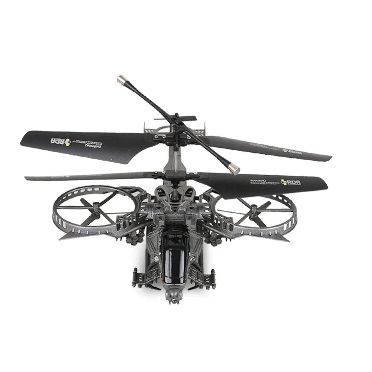Picture of RC Helicopter Drone Four-axis 360° Precise Positioning Helicopter imported Built-in Gyroscope 713A RC Helicopter Model airplane