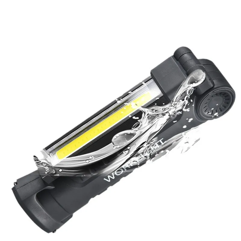 Picture of LED work light Folding rechargeable cob multi-function magnet tent light Outdoor flashlight Car inspection light