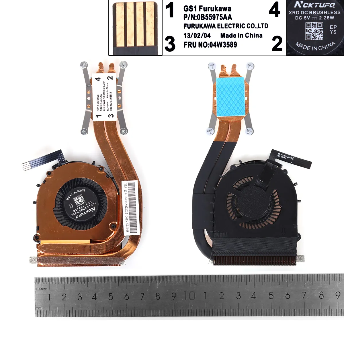 Picture of Lenovo Thinkpad X1 2013 Carbon CPU Heatsink 
