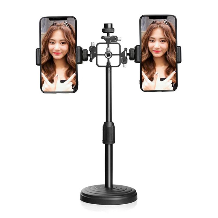 Double Phone Holder Tripod