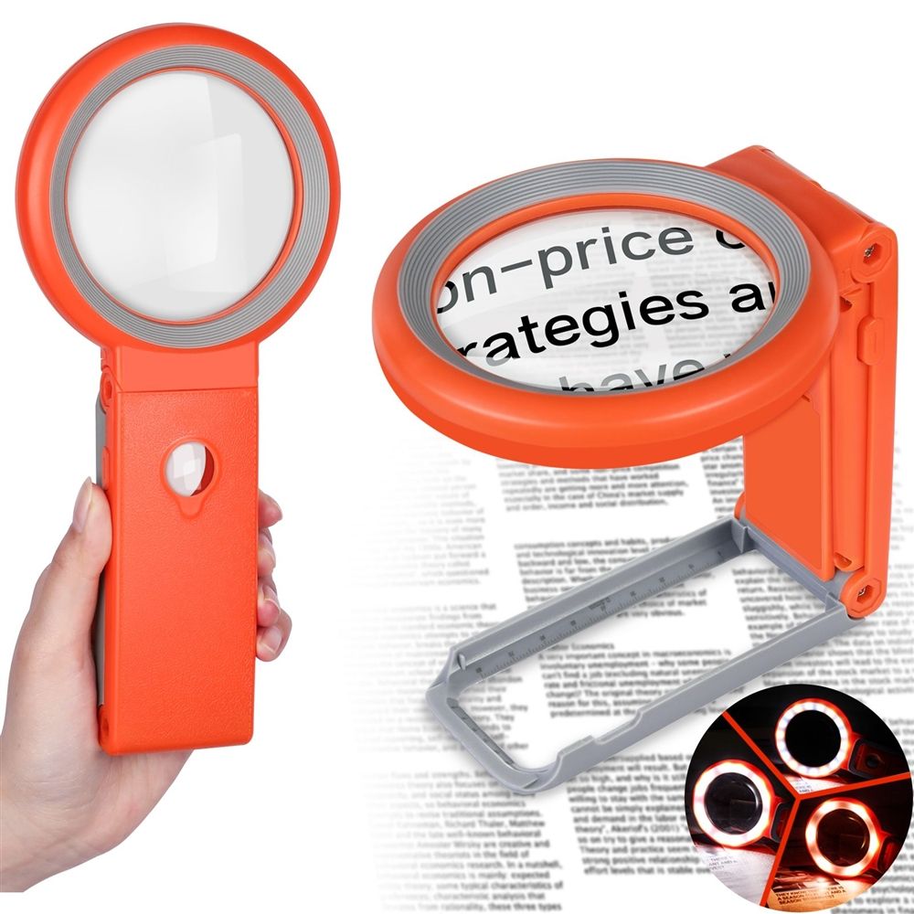 AIXPI 6th Generation Magnifying Glass（Red）12229031