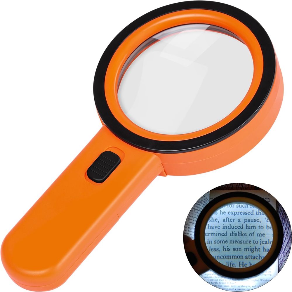 AIXPI LED Magnifying Glass (Orange) 12227821