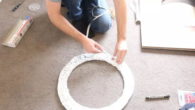 LED strip to aluminium foil