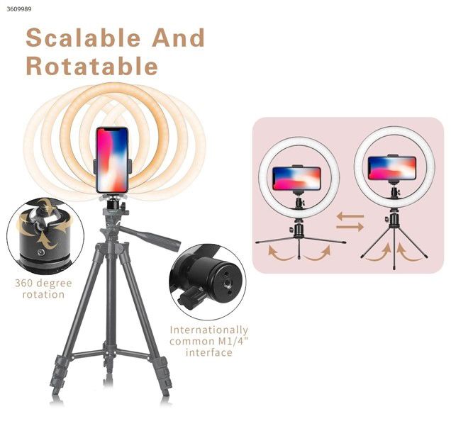 ring light tripod