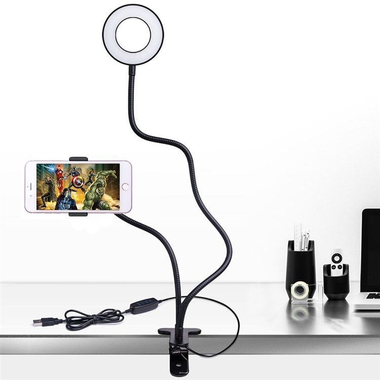 ring light with phone lazy bracket ring light with phone lazy bracket