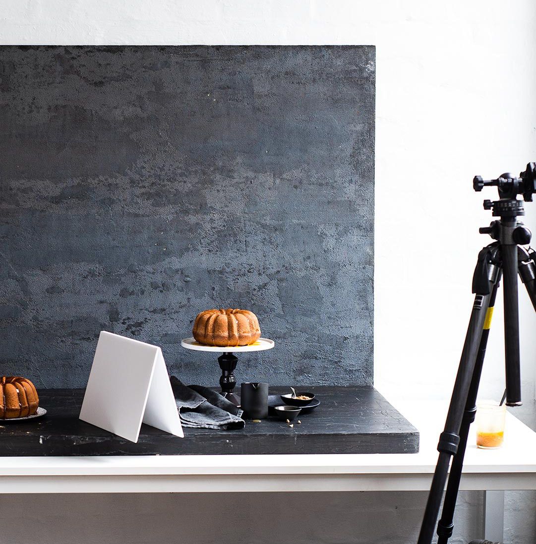 nature lighting for food photography