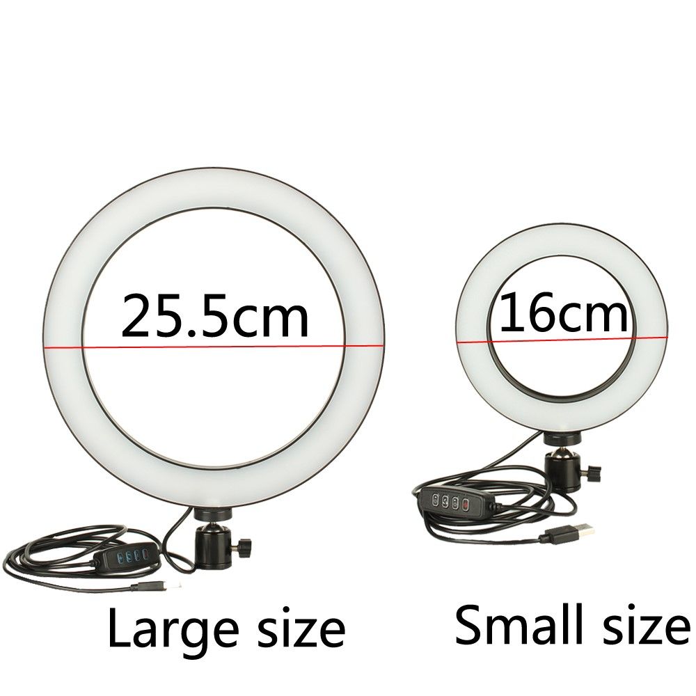 ring light size
