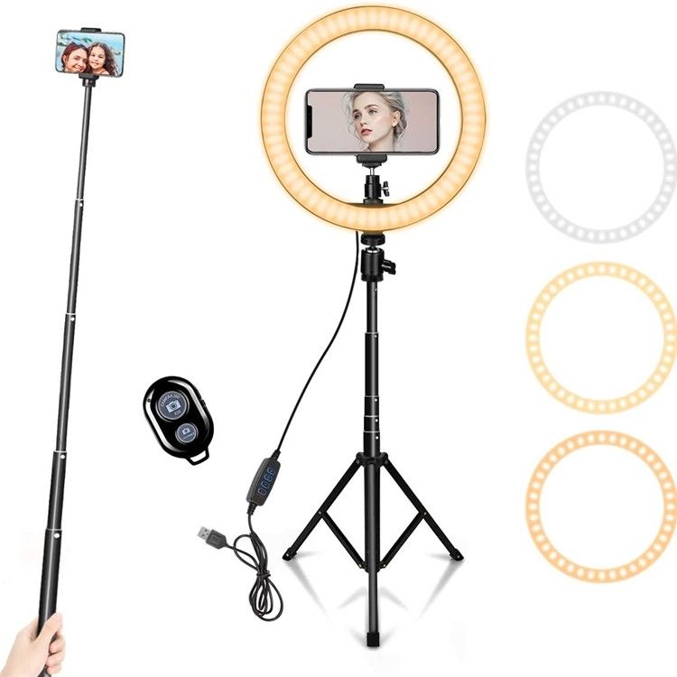 10 inch floor ring light