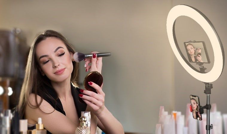 ring light for my live stream