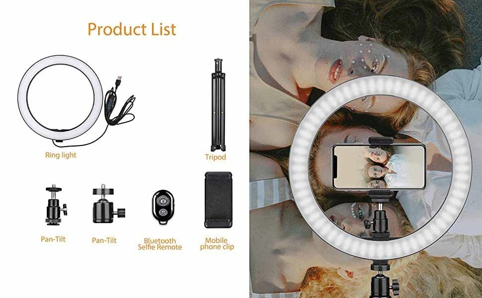 L218 10 inch ring light