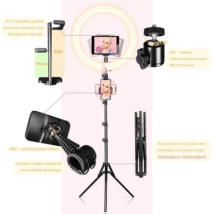 18 inch ring light accessories