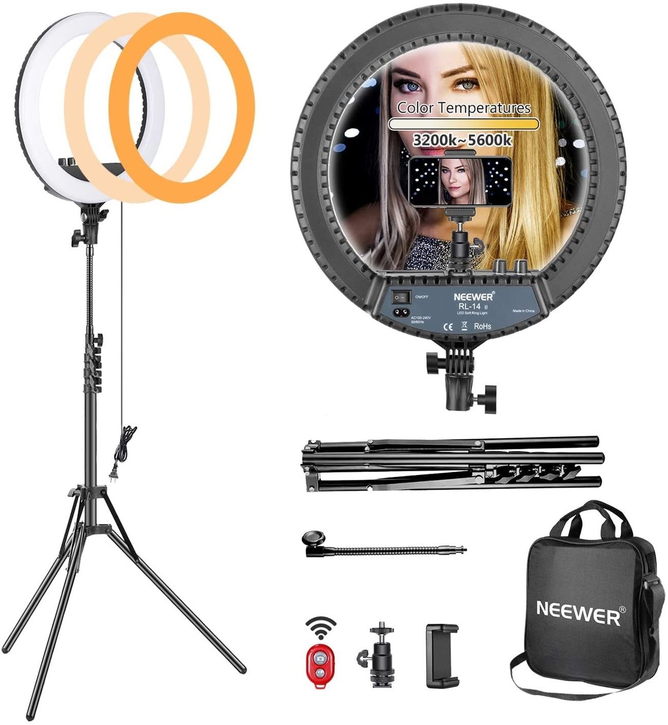 neewer 14 inch led ring light