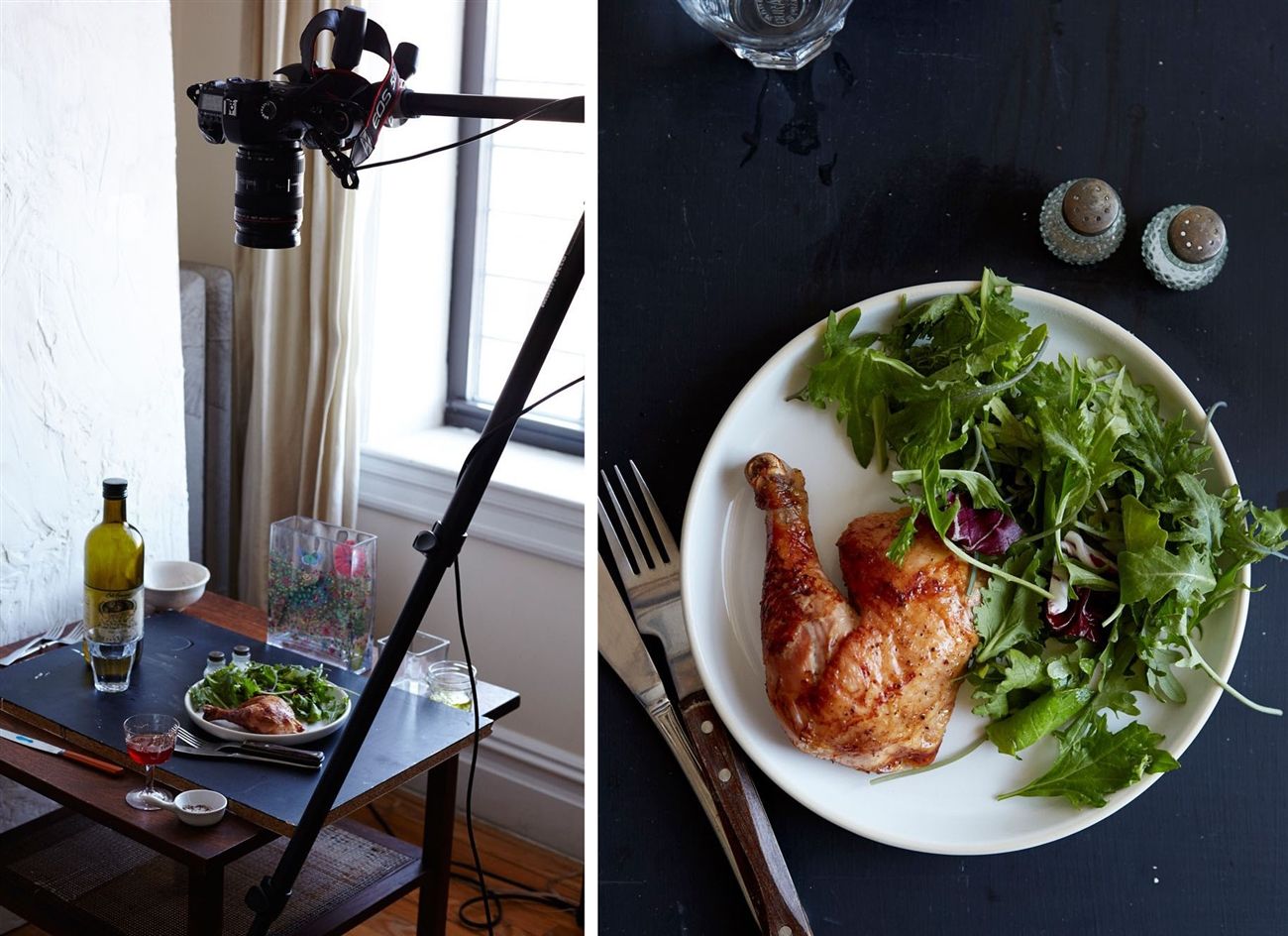 natural light for food photography