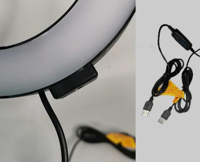 The difference between AIXPI 6 inch ring light and 10 inch ring light
