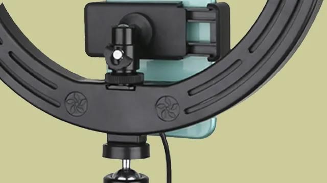 The difference between AIXPI 6 inch ring light and 10 inch ring light