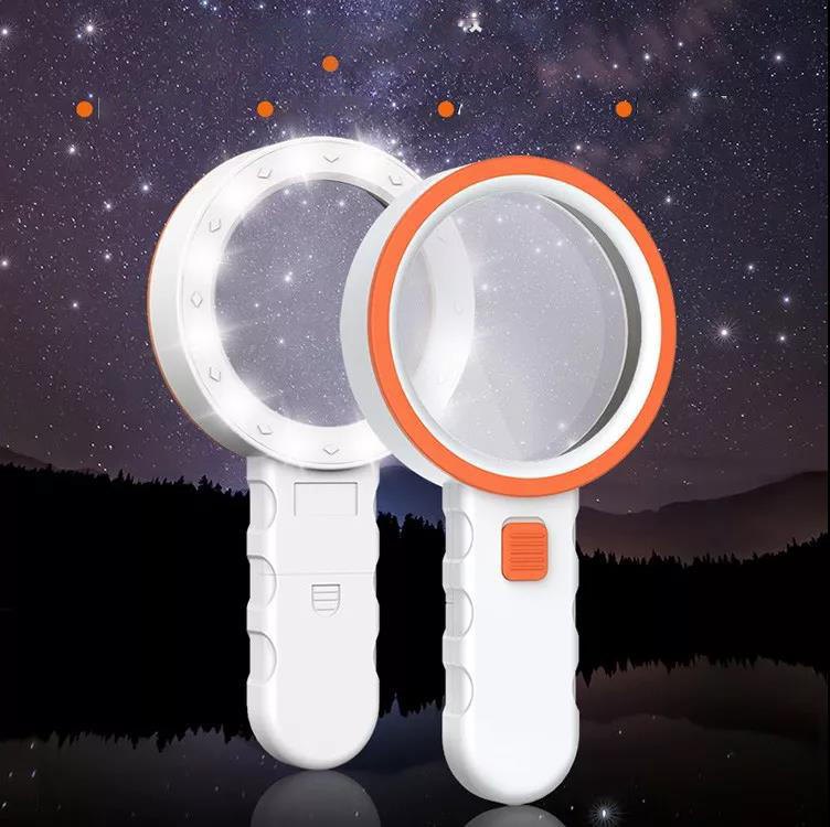 AIXPI magnifying glass with LED lights