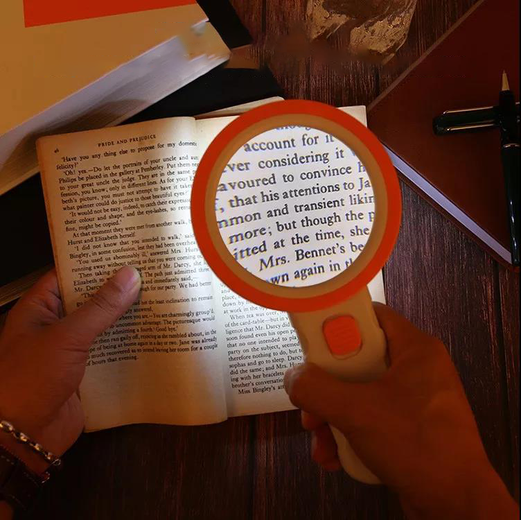 AIXPI magnifying glass with LED lights