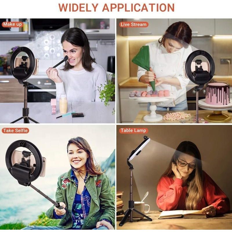 AIXPI Ring Light Selfie Stick Tripod AIXPI Ring Light Selfie Stick Tripod