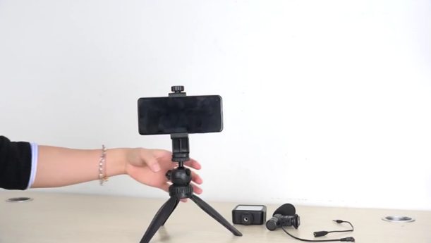 AIXPI video Microphone LED Light Kit Mini Tripod