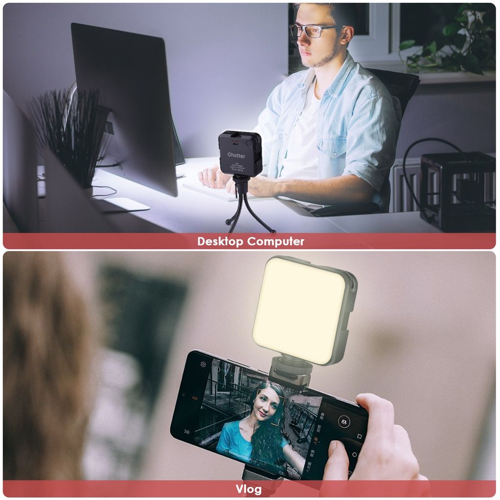 AIXPI Mini Laptop Clip Portable Light