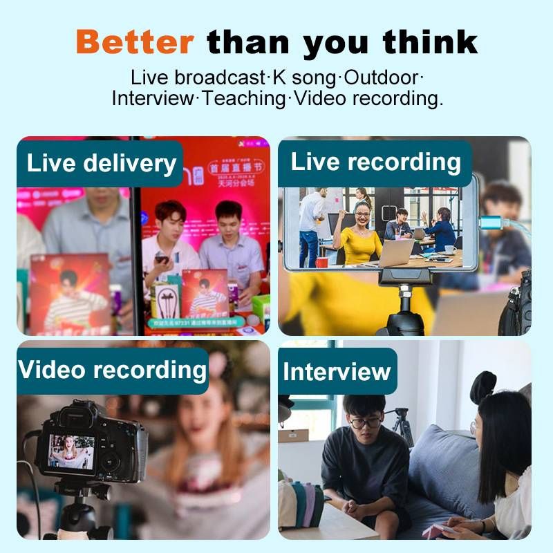 What are the applications of AIXPI Wireless Collar Clip Microphone?