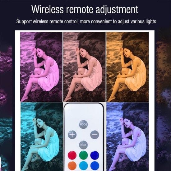 AIXPI Hand-held fill light stick RGB photography LED light