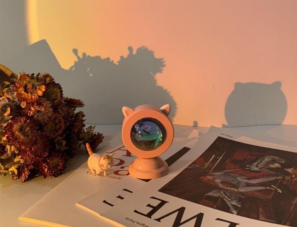 Cute Mini Sunset Light Photo Props Desktop Atmosphere Sunset Light Bedroom Cute Mini Sunset Light Photo Props Desktop Atmosphere Sunset Light Bedroom